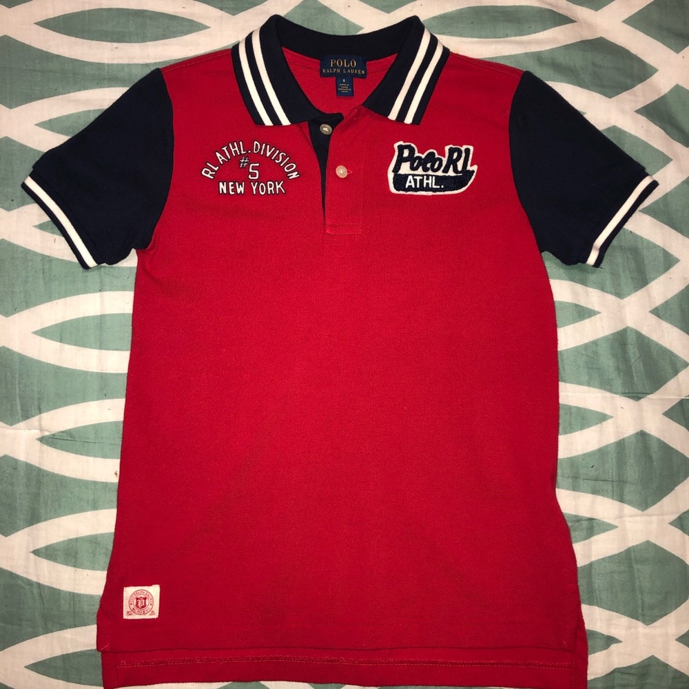 EUC - Polo by RL Boy polo shirt -Sz. 6